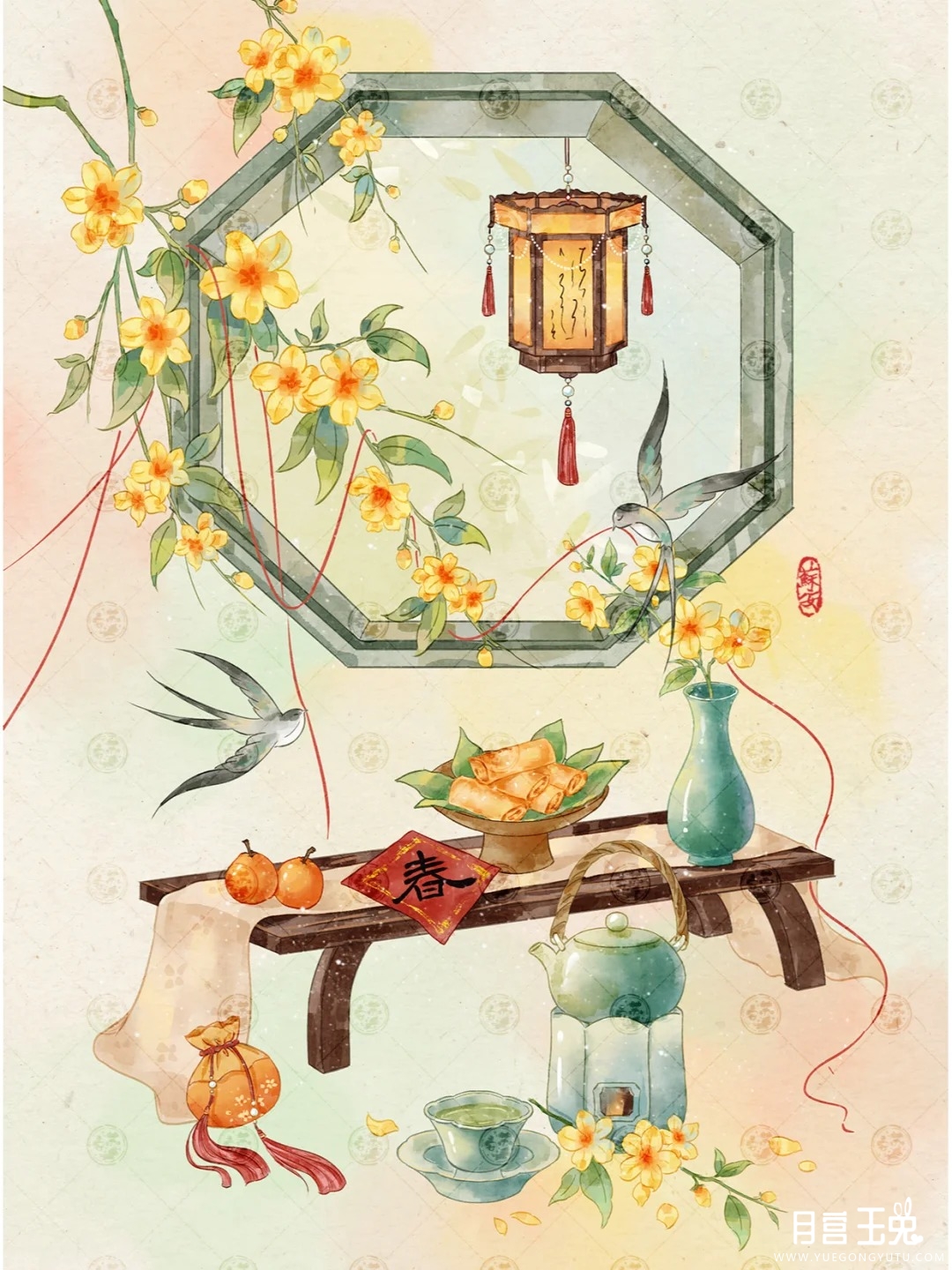 水彩 _ 二十四节气 春篇_2_苏安_来自小红书网页版.jpg