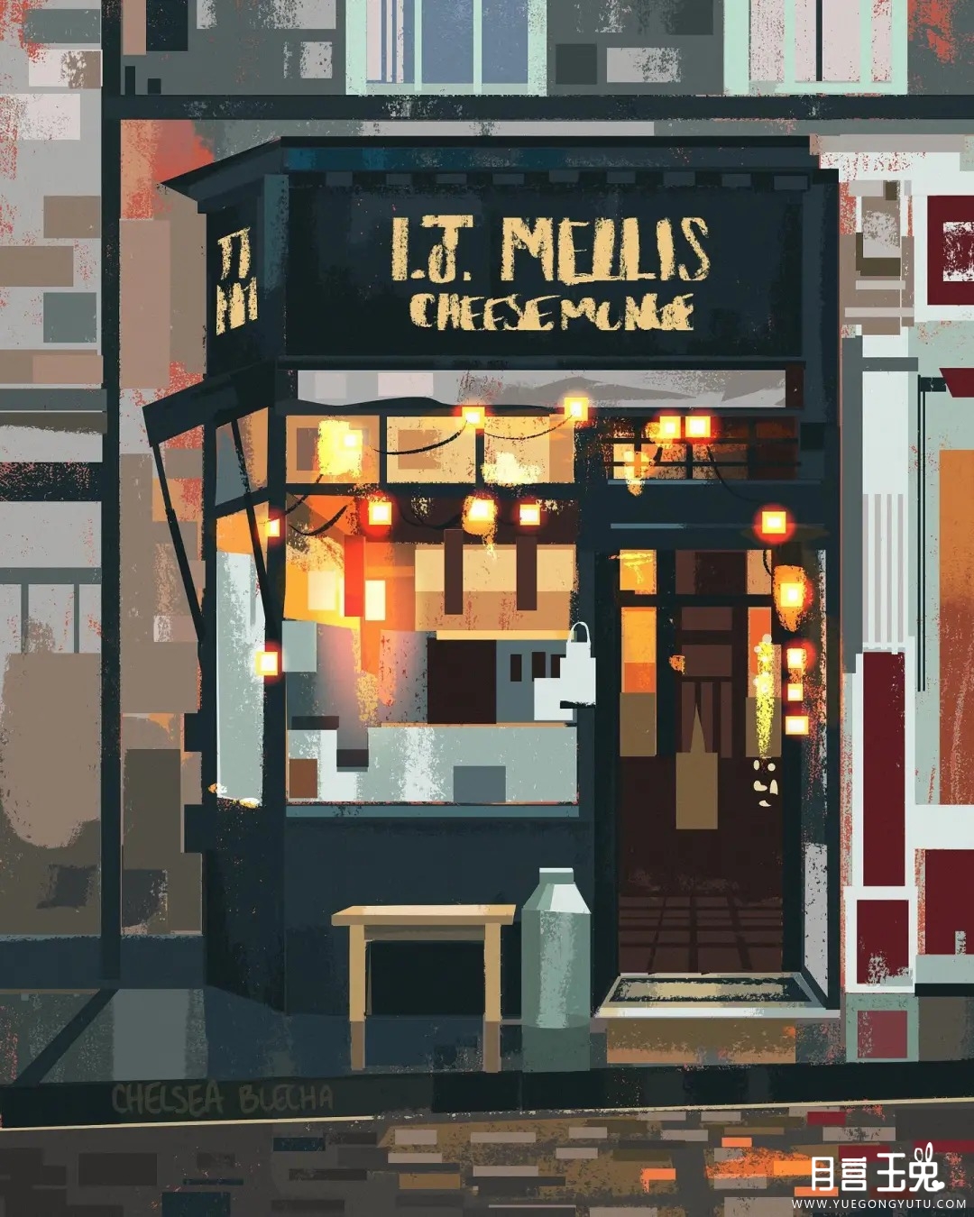 每日插画分享_美国插画师Chelsea Blecha_5_插画师dongdong_来自小红书网页版.jpg